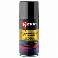 KERRY KR-963.1 Лак для тонировки фар черный 210мл 1/12 шт